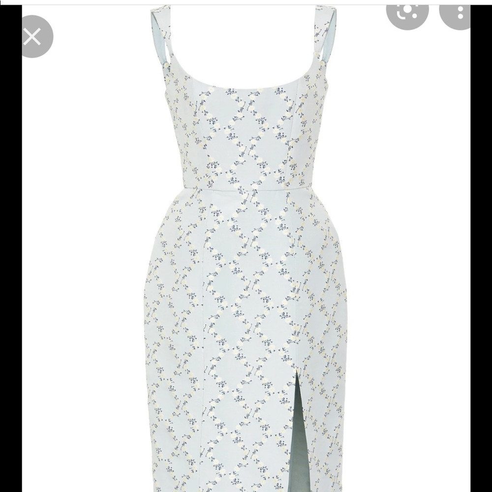 Markarian Floral Print Midi Dress
